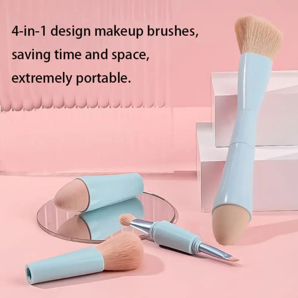 Multitasker 4-In-1 Makeup Brushes