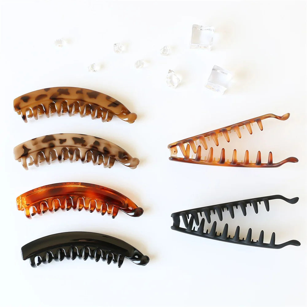 Frosted Hair Clips