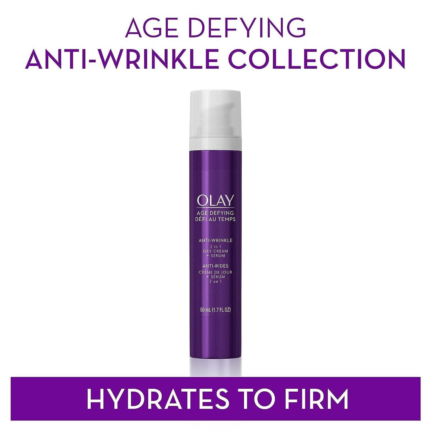 Age Defying Anti-Wrinkle 2-In-1 Day Cream plus Face Serum