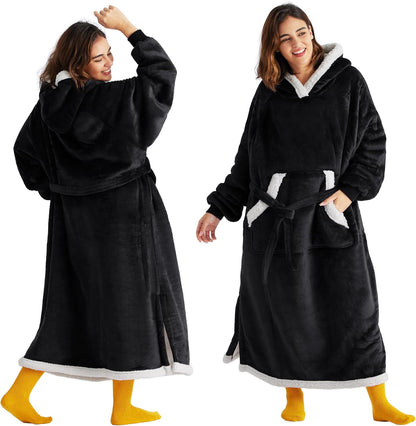 Cozy Wearable Blanket Hoodie - Oversized 