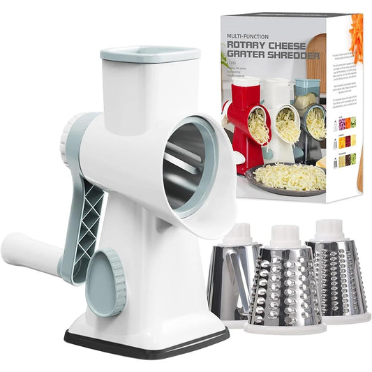 3 in 1 Rotary Cheese Grater Versatile